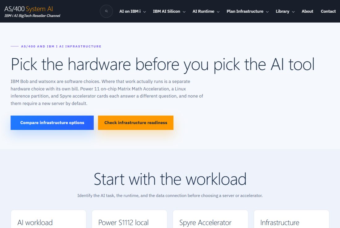 Homepage of ai.as400system.com